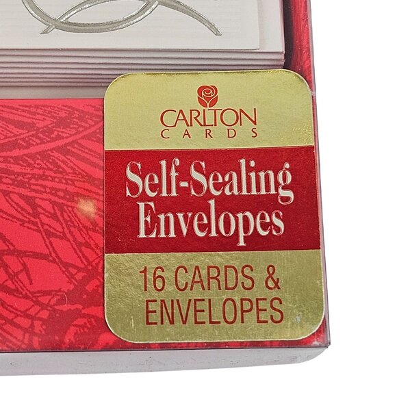 Carlton Cards Holiday Greeting Cards Set Of 12 With Self Sealing Envelopes - Picture 4 of 10